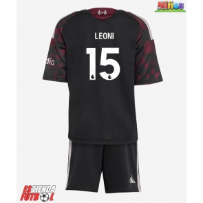 Liverpool Giovanni Leoni #15 Tercera Equipación Niños 2026-27 Manga Corta (+ Pantalones cortos)
